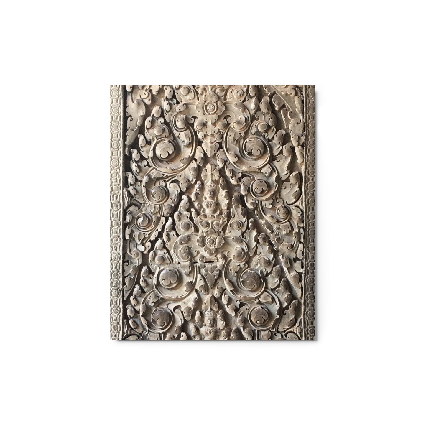 Stone Carving Detail Metal print 04