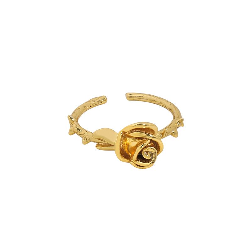 925 Silver Rose Ring